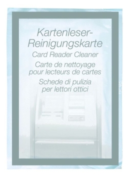 Reinigungskarten Tachograph und Kartenleser